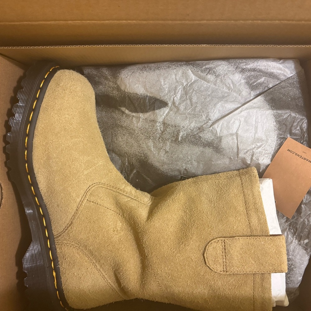 Dr Marten x Stussy Cognac Boot